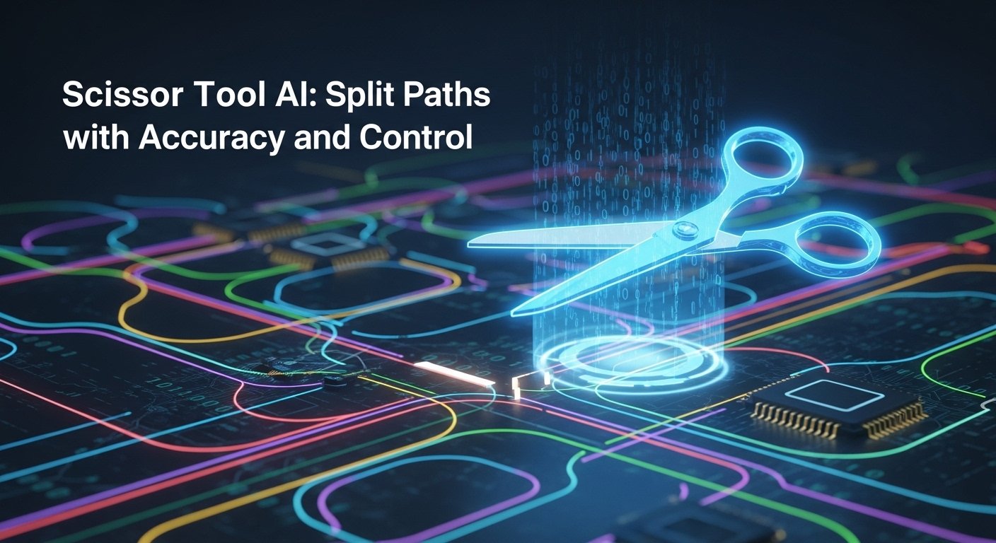 Scissor Tool AI: Split Paths with Accuracy and Control