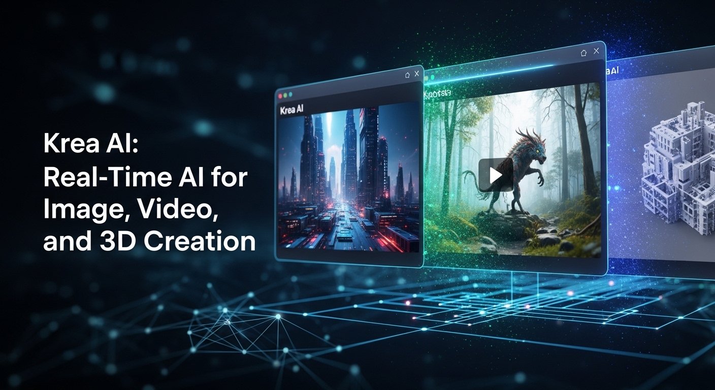 Krea AI: Real-Time AI for Image, Video, and 3D Creation