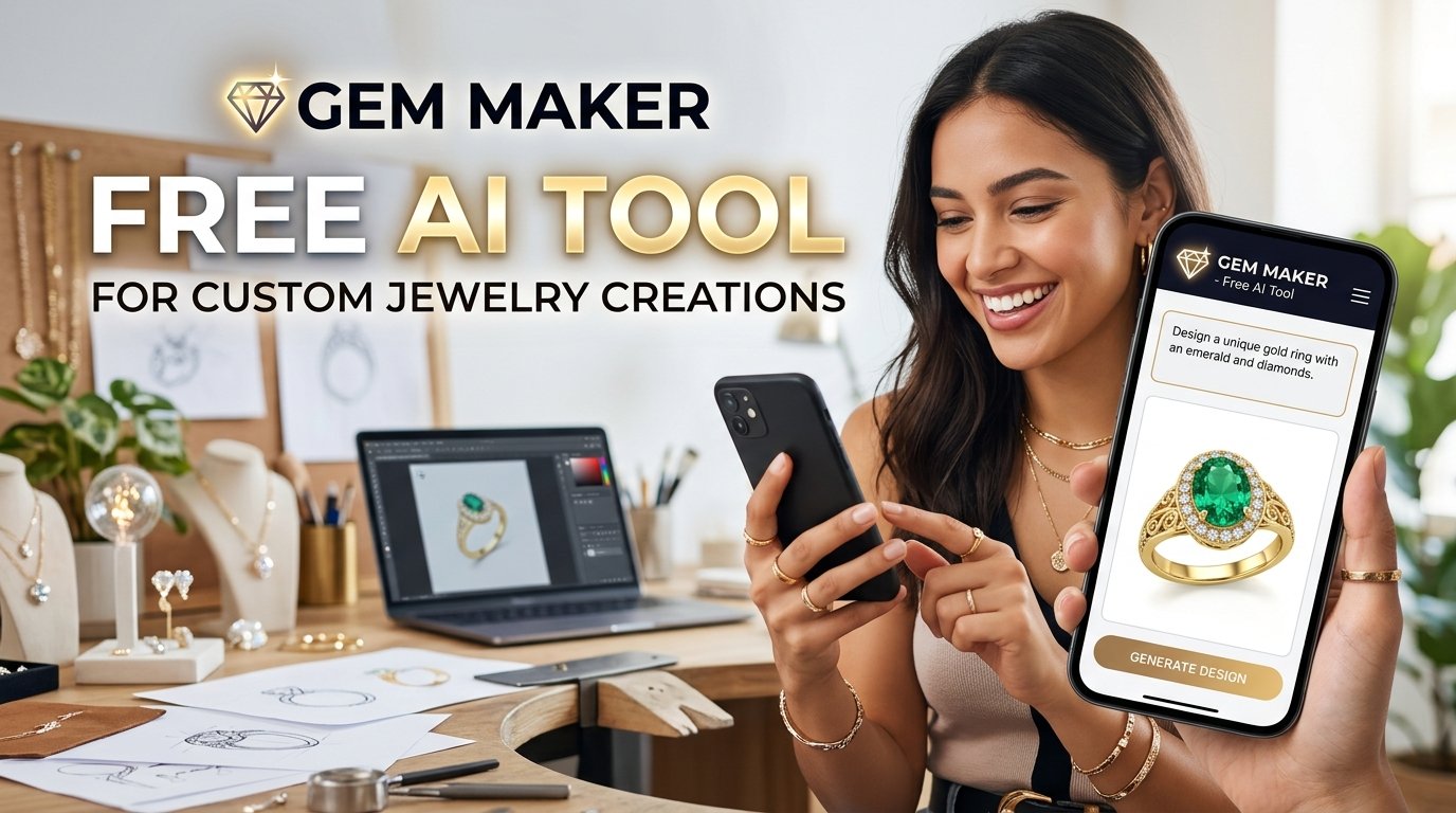 Gem Maker – Free AI Tool for Custom Jewelry Creations