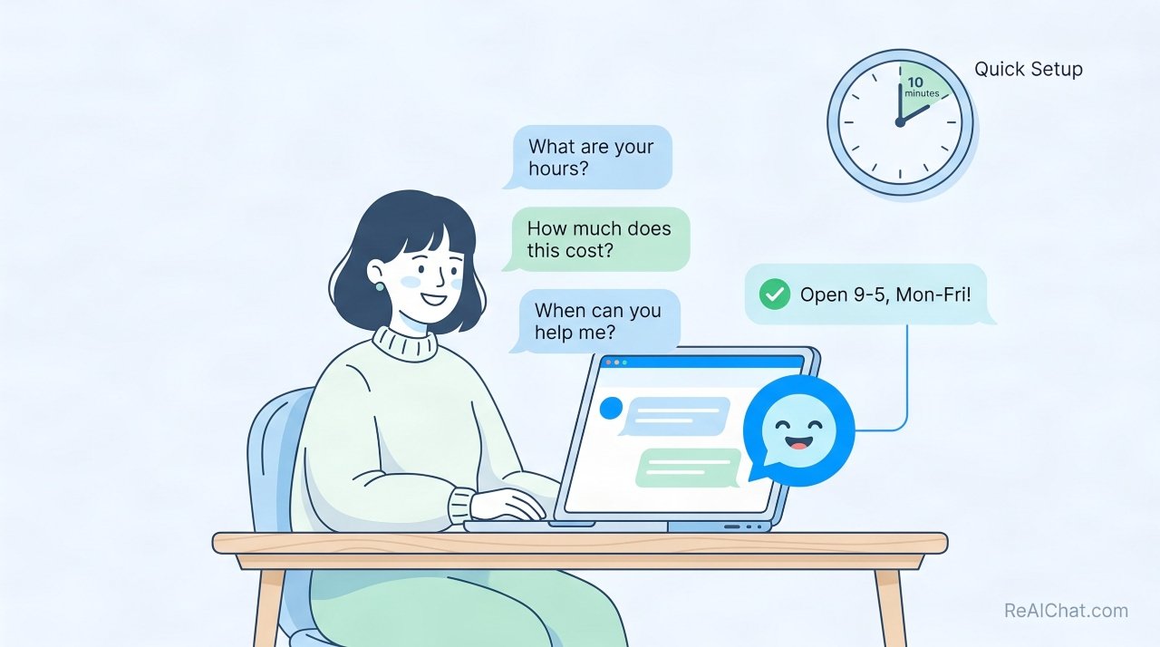 How to Add an AI Chatbot to Your Website in 10 Minutes (Step-by-Step)