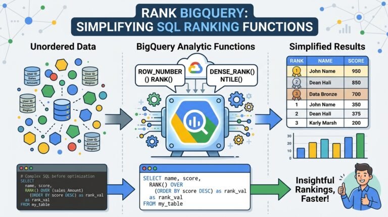 Rank BigQuery